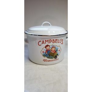 2002 CAMPBELLS Soup KIDS Enamelware Soup Stock Pot Tureen